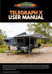 AUSTRACK CAMPERS TELEGRAPH X User Manual