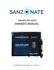 SANZONATE AQUAFLOW 1GPM Owner's Manual