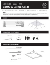 AMERICAN TENT 202103 Quick Start Manual