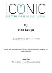 Heat Design ICONIC 30 Operating Instructions Manual