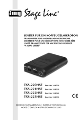 IMG STAGELINE 24.8540 Instruction Manual