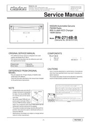 Clarion PN-2714B-B Manuals | ManualsLib