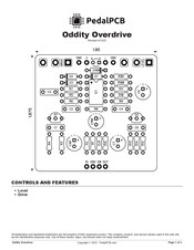 Pedalpcb Oddity Overdrive Manual