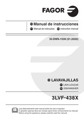 Fagor IO-DWS-1539 Instruction Manual