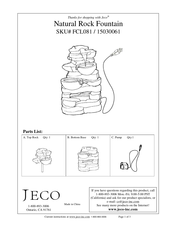 Jeco FCL081 Quick Start Manual