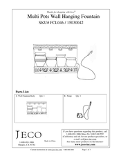 Jeco FCL046 Quick Start Manual
