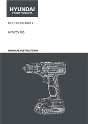 Hyundai power products HPV20V100 Instructions Manual