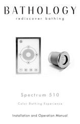 Bathology Spectrum 510 Installation And Operation Manual