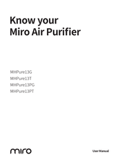 Miro MHPure13PT User Manual