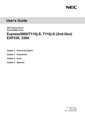 NEC Express5800/T110j-S User Manual