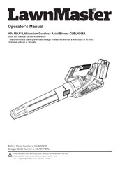 Lawnmaster CLBL4016A Operator's Manual