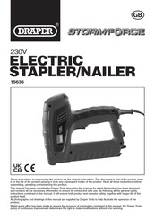 Draper STORMFORCE STNEKSF User Manual