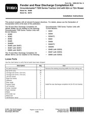 Toro 30364TC Installation Instructions Manual