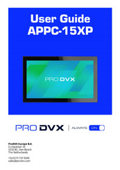 ProDVX APPC-15XP User Manual
