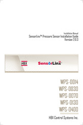HBX SensorLinx WPS-0130 Manual
