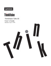 Lenovo ThinkVision T24v-30 User Manual
