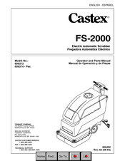 Castex 609374-Pac Operator And Parts Manual