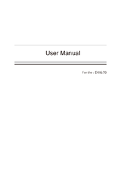 Shuttle DH670 User Manual