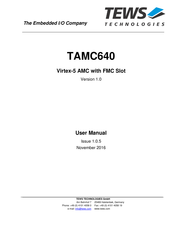 Tews Technologies TAMC640 User Manual