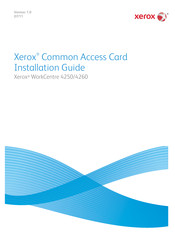 Xerox WorkCentre 4250 Installation Manual