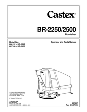 Castex 608192 Operator And Parts Manual