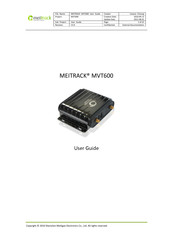 MeiTrack iButton MVT600 User Manual