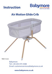 Babymore Air Motion Crib Instructions Manual
