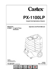 Castex 610697 Operator And Parts Manual