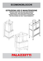 Palazzetti Ecomonoblocco Instructions For Use And Maintenance Manual