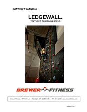 Brewer Fitness LedgeWall Plus Owner's Manual