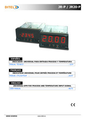 Ditel JR20-P User Manual