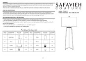 Safavieh Couture Kraus CTL1039A Manual