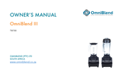 OmniBlend TM788 Owner's Manual