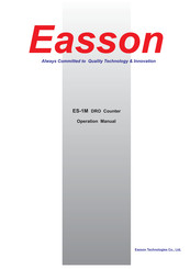 Easson ES-1M Operation Manual