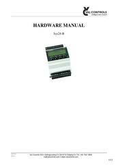 Val Controls I 24-B Series Hardware Manual