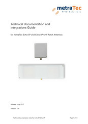 metraTec Echo-8P Technical Documentation Manual