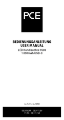 PCE Health and Fitness H500 User Manual