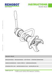 REHOBOT HSS100B Instructions Manual