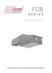 Western FCB-06 Instructions For Installation, Use And Maintenance Manual