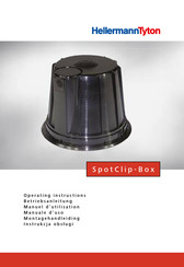HellermannTyton SpotClip-Box Operating Instructions Manual