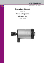 Optimum M12 Operating Manual