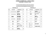 American Heritage Billiards QUEST TABLE Assembly Instruction Manual