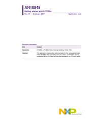 NXP Semiconductors LPC2888 Getting Started