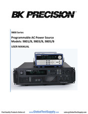 BK Precision 9800 Series User Manual