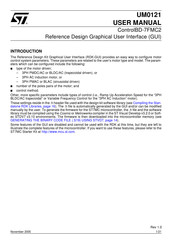 ST ControlBD-7FMC2 User Manual