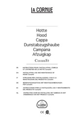 La Cornue H9NP Installation, Use And Maintenance Instruction Manual