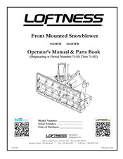 LOFTNESS 962HFR Operator's Manual