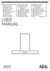 AEG DBB4651M User Manual