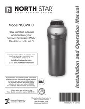 North Star NSCWHC Installation And Operation Manual