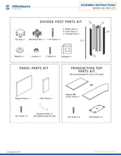 Officesource PB21271 Assembly Instructions